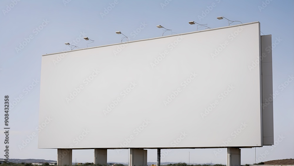 Obraz premium Blank Billboard Mockup.