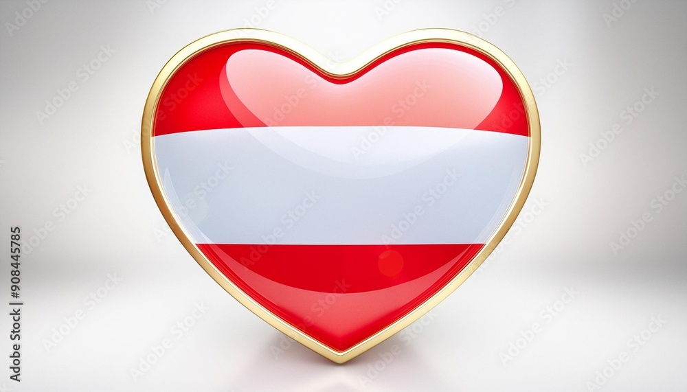 AUSTRIA FLAG IN LOVE AUSTRIA FLAG IN LOVE