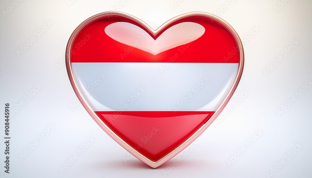 AUSTRIA FLAG IN LOVE AUSTRIA FLAG IN LOVE