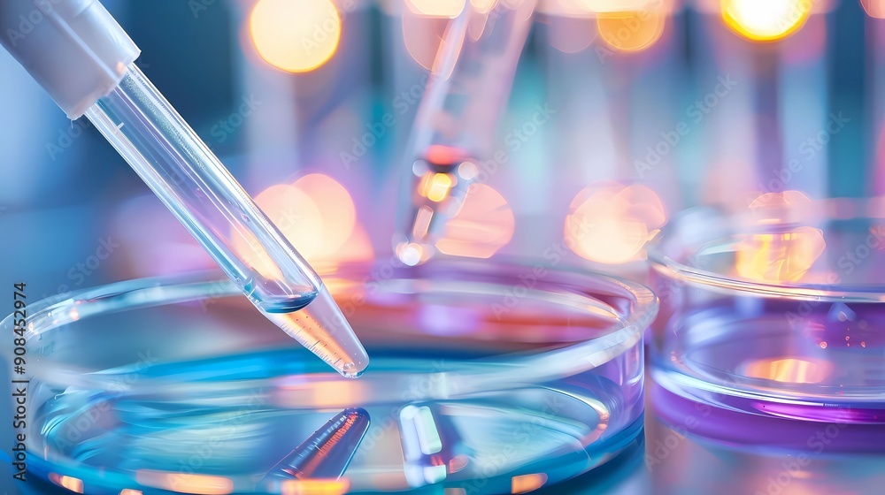 A cell life biology medicine scientific molecular research background, Generative AI illustrations. A cell life biology medicine scientific molecular research background, Generative AI illustrations.
