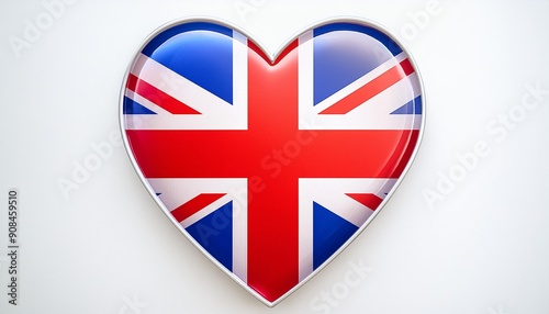 Free Download GREAT BRITAIN FLAG IN LOVE - GFXLoad