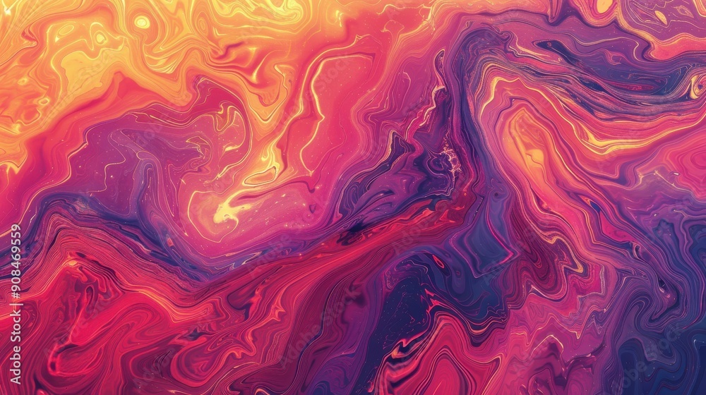 Fototapeta premium An abstract background with bold colors, swirling patterns, and intricate textures, creating a visually striking and modern aesthetic, perfect for artistic projects, contemporary designs, and