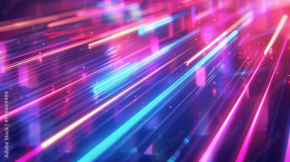 A vibrant scene with glowing neon lines in various colors, forming dynamic shapes and patterns, creating a futuristic and energetic atmosphere, ideal for tech-themed projects, modern designs, and A vibrant scene with glowing neon lines in various colors, forming dynamic shapes and patterns, creating a futuristic and energetic atmosphere, ideal for tech-themed projects, modern designs, and