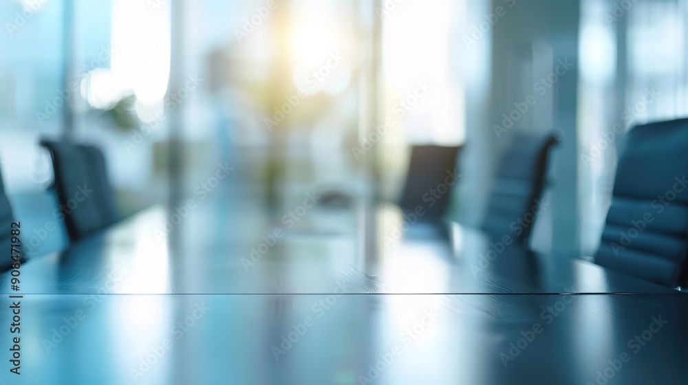 Modern Business Meeting for Strategy and Growth in Sleek Office Setting Modern Business Meeting for Strategy and Growth in Sleek Office Setting