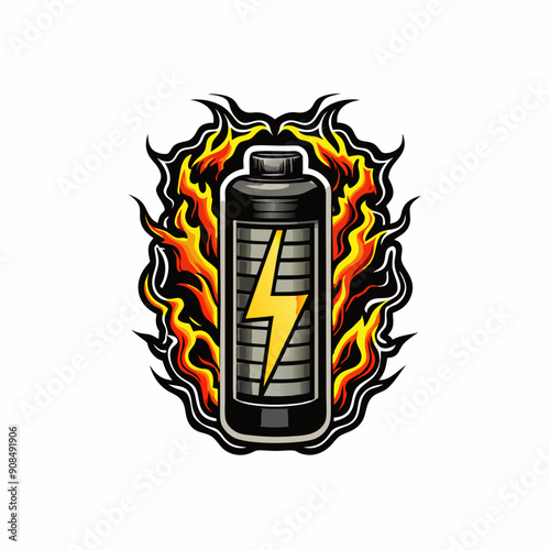 Image depicting a phone with a long battery life and quick charging capabilities.