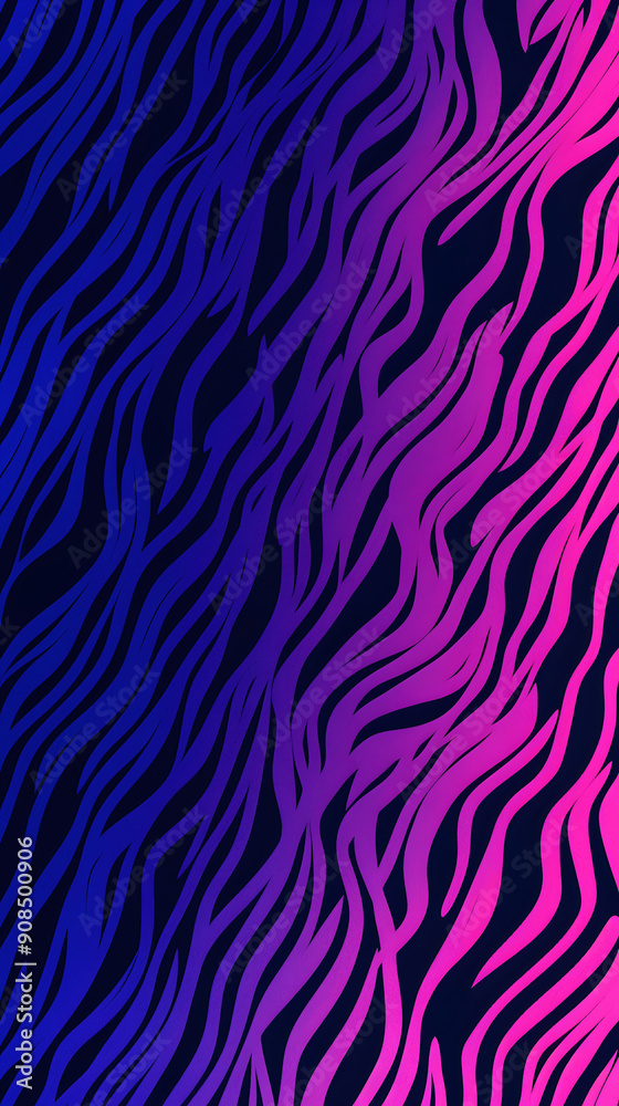 Digital powder blue artistic wave abstract graphic poster background