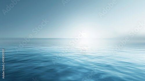 A clean gradient background from light blue to white