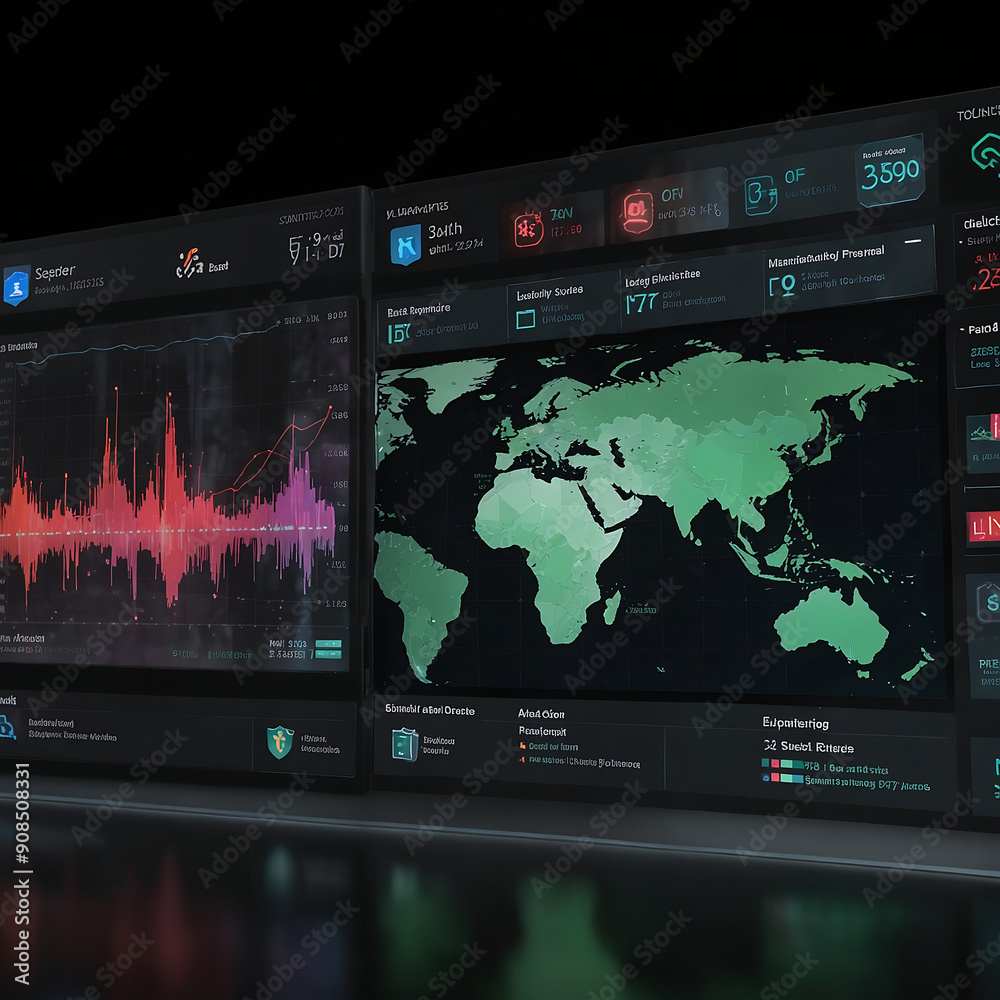 Abstract geometric background Scene 3D Rendering. cyber space fantastic scene in virtual reality. Abstract geometric background Scene 3D Rendering. cyber space fantastic scene in virtual reality.