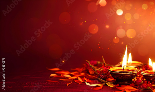 Ananta Chaturdashi copy space background photo