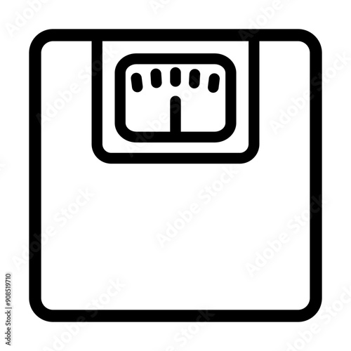 Weight Scale icon template