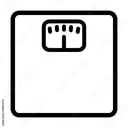 Weight Scale icon template