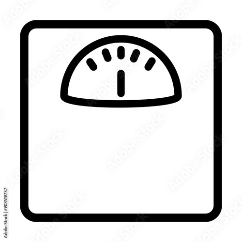 Weight Scale icon template