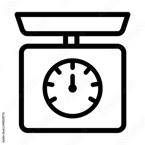 Weight Scale icon template