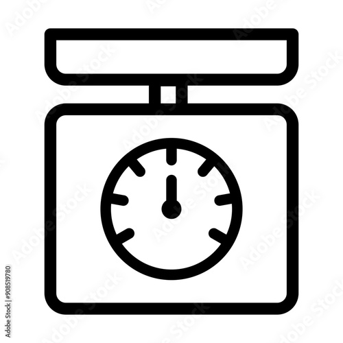 Weight Scale icon template