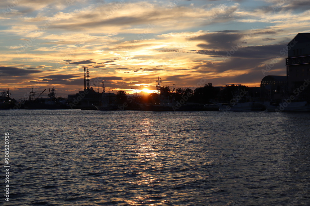 夕日 夕日