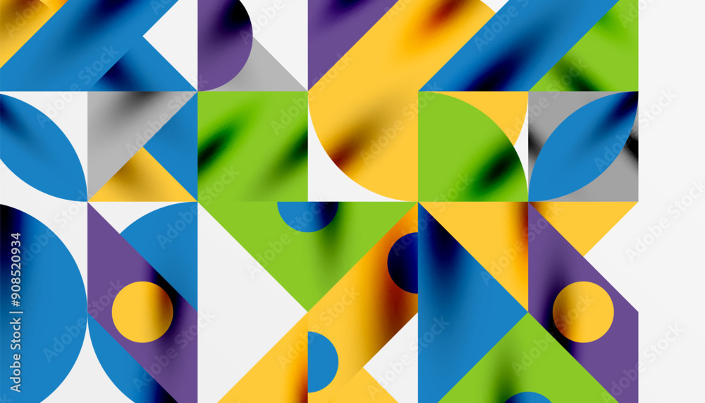 Neo memphis geometric pattern with circles, squares and lines. Pop art abstract background for covers, banners, flyers and posters and other templates Neo memphis geometric pattern with circles, squares and lines. Pop art abstract background for covers, banners, flyers and posters and other templates
