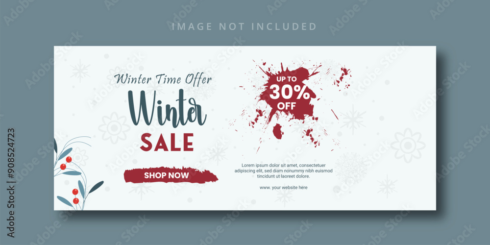 Adobe Illustrator ArWinter banner design template Festive blue Christmas background Adobe Illustrator ArWinter banner design template Festive blue Christmas background