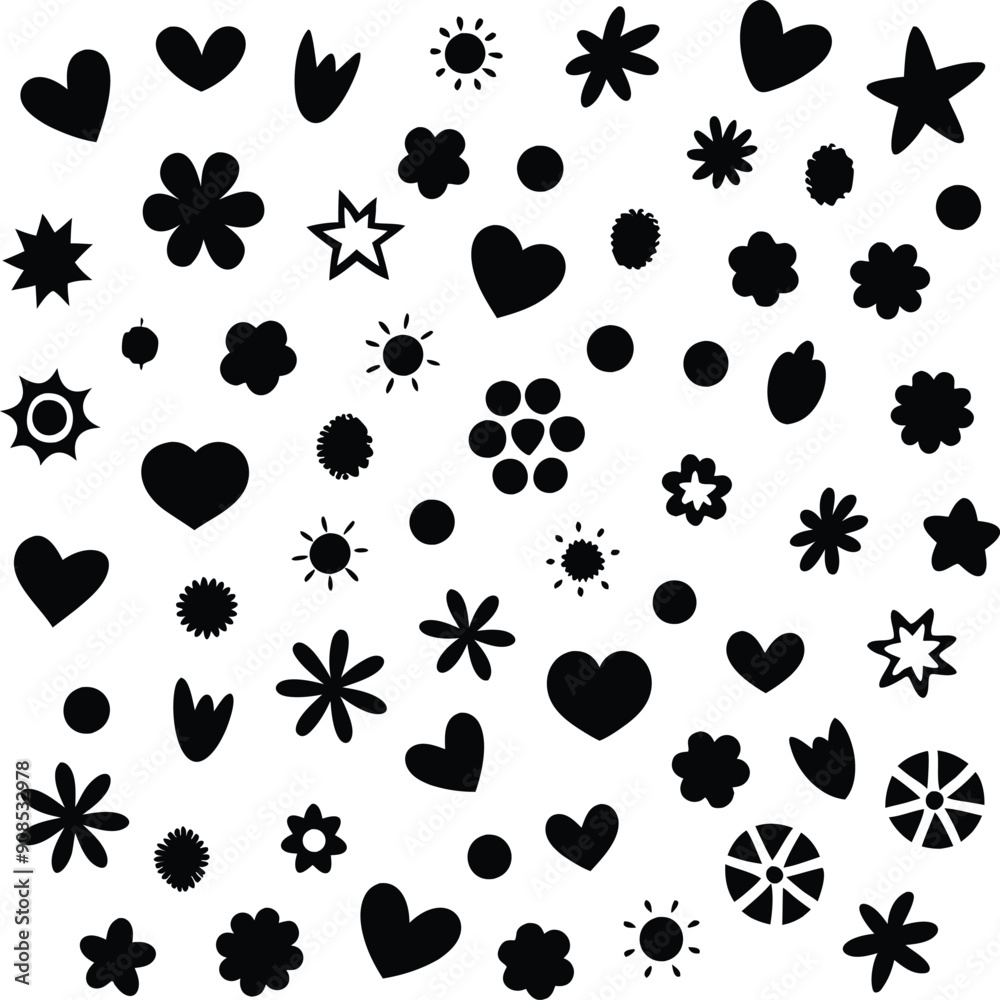 doddle pattern dots illustration black and white doddle pattern dots illustration black and white