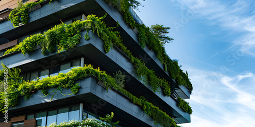 Sustainable Architecture: Green Building with Vertical Gardens