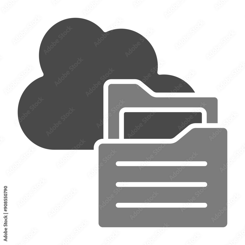Cloud Storage Icon Cloud Storage Icon