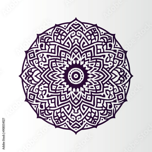 Ornamental mandala pattern