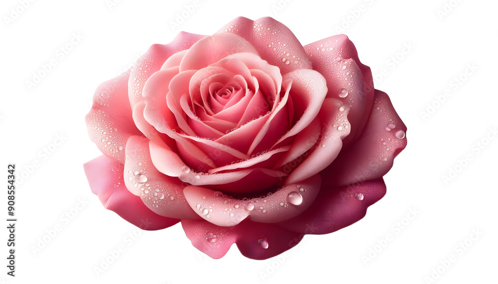 Flower isolated on transparent background 