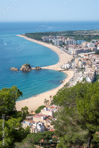 Paysages de Blanes sur la Costa Brava en Espagne photo