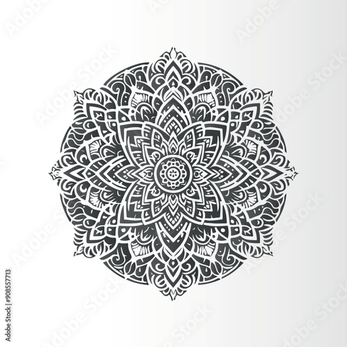 Ornamental mandala pattern