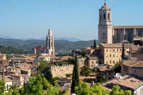 Vues de la ville de Gérone en Catalogne - Espagne photo