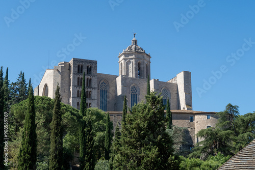 Vues de la ville de Gérone en Catalogne - Espagne photo