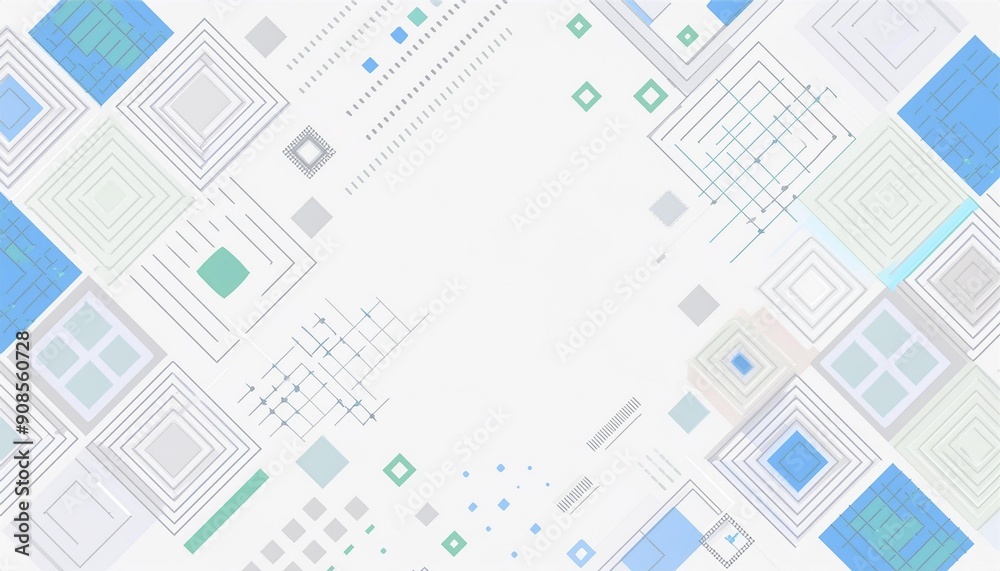 Obraz premium Background, background material, image material, graphics, blue, blue background material, digital, Generative AI
