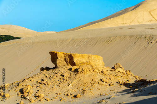 Fototapeta Naklejka Na Ścianę i Meble -  Giant Sand Dunes in Cape Reinga - New Zealand