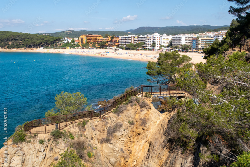 Paysages de Lloret de Mar sur la Costa Brava en Espagne Paysages de Lloret de Mar sur la Costa Brava en Espagne