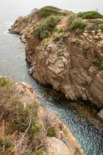 Paysages de Platja de Aro sur la Costa Brava en Espagne photo