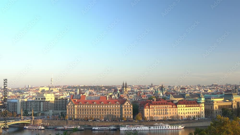 A city street with a large green dome on top of a building. The dome is surrounded by a crowd of people A city street with a large green dome on top of a building. The dome is surrounded by a crowd of people