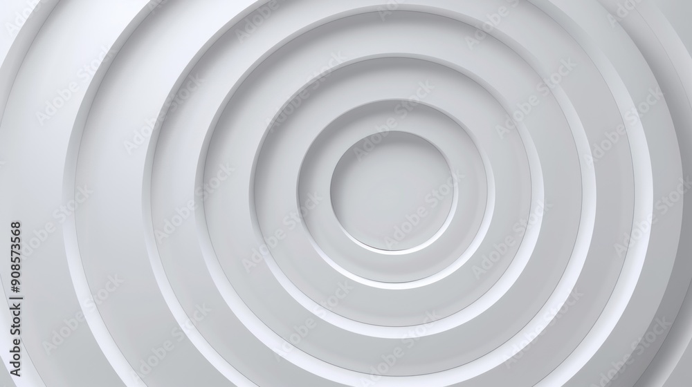 Abstract design featuring layered white circular patterns with a radiant and clean look, perfect for minimalist backgrounds and modern aesthetics. Abstract design featuring layered white circular patterns with a radiant and clean look, perfect for minimalist backgrounds and modern aesthetics.