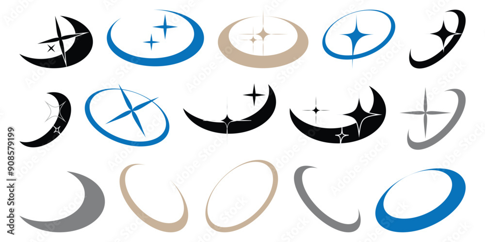 Abstract retro shapes, basic brutal forms and figures in Y2K aesthetics, vintage stickers, logos, labels. Decorative design elements, vector illustration. Y2k shapes vector set. Eps 10. Abstract retro shapes, basic brutal forms and figures in Y2K aesthetics, vintage stickers, logos, labels. Decorative design elements, vector illustration. Y2k shapes vector set. Eps 10.
