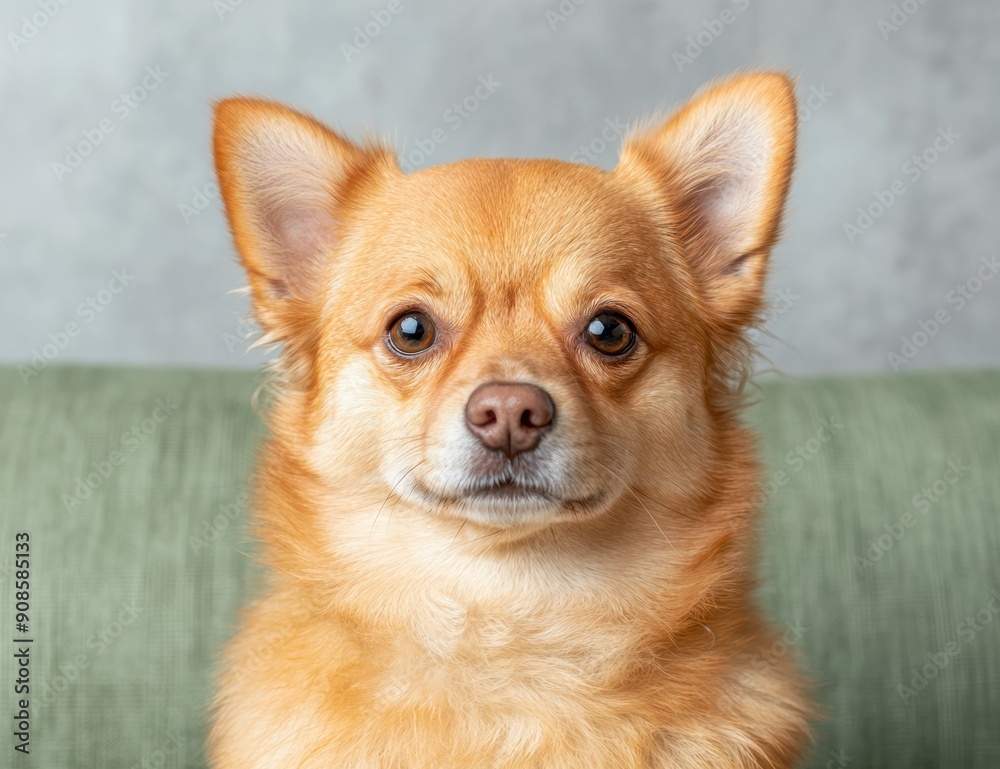 Adorable chihuahua dog with big eyes Adorable chihuahua dog with big eyes