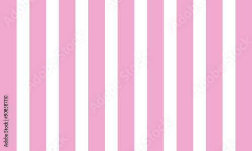 Seamless pattern in a wide strip of pink