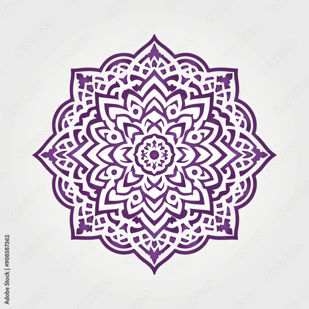 Ornamental mandala arabesque floral pattern islamic east style Ornamental mandala arabesque floral pattern islamic east style
