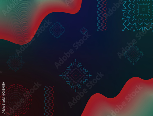 Abstract Background Designs With Different Colors and Shapes For Multipurpose Uses