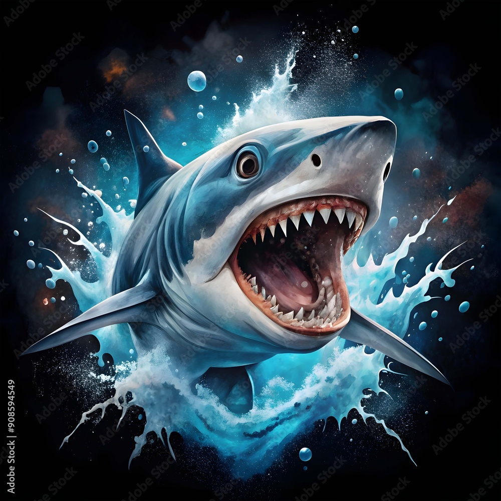 Obraz premium Shark's Leap