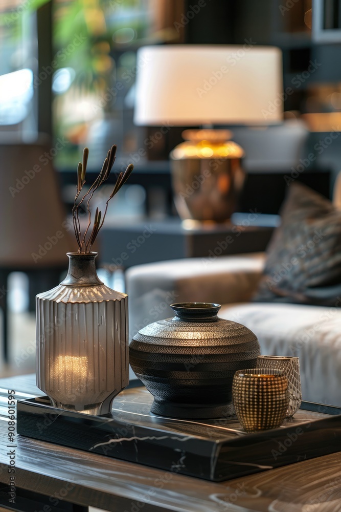 Luxury decorative items in hotel lobby. Luxury decorative items in hotel lobby.