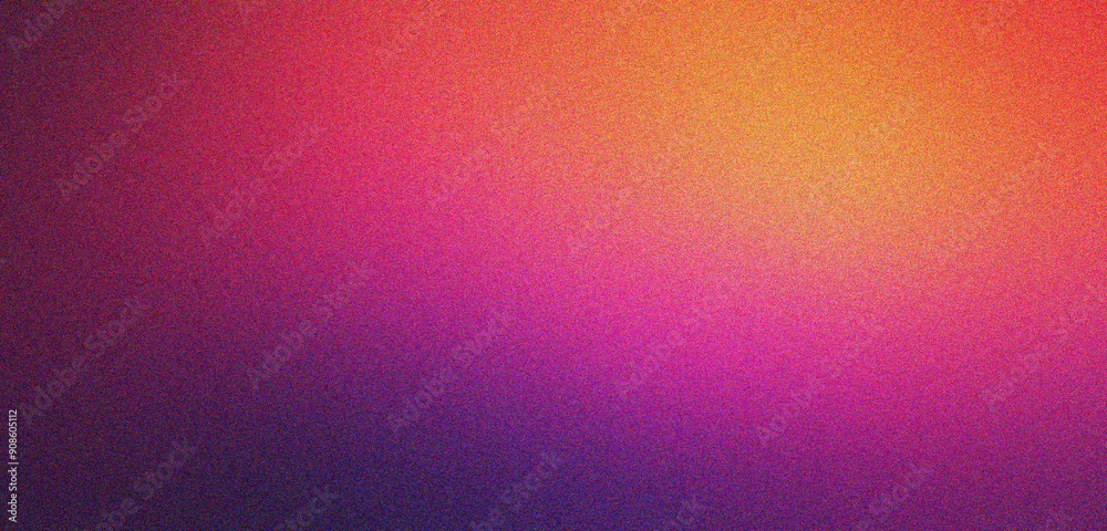purple and yellow gradient background design with grainy noise texture effect, web banner design, product design and social media, Banner poster header design.