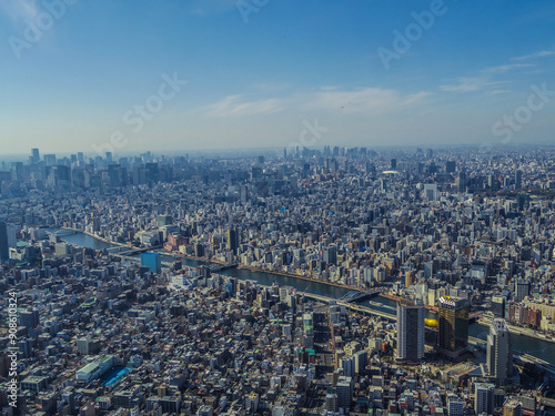 【東京都】東京スカイツリーからの眺望 photo