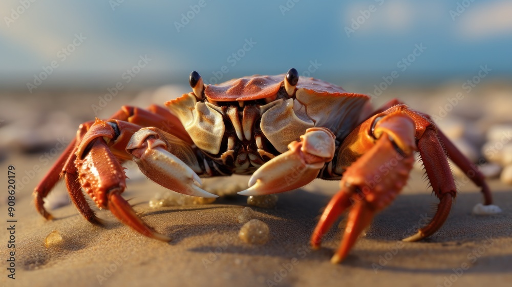 Crab on the Beach Crab on the Beach