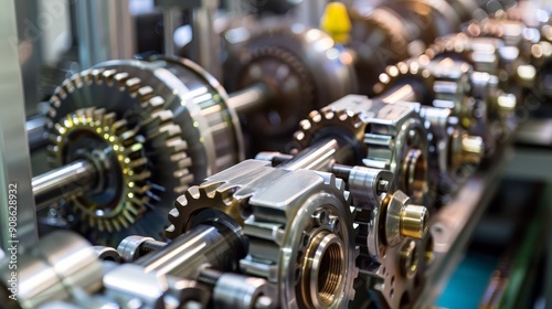 Gears and bolts in industrial machinery exemplify the seamless interaction between components in complex systems.