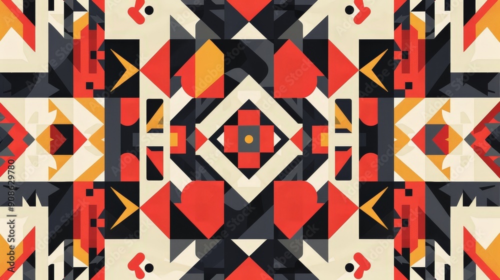 Geometric Pattern Informal Geometric patterns in digital typography. Describe how geometric ...
