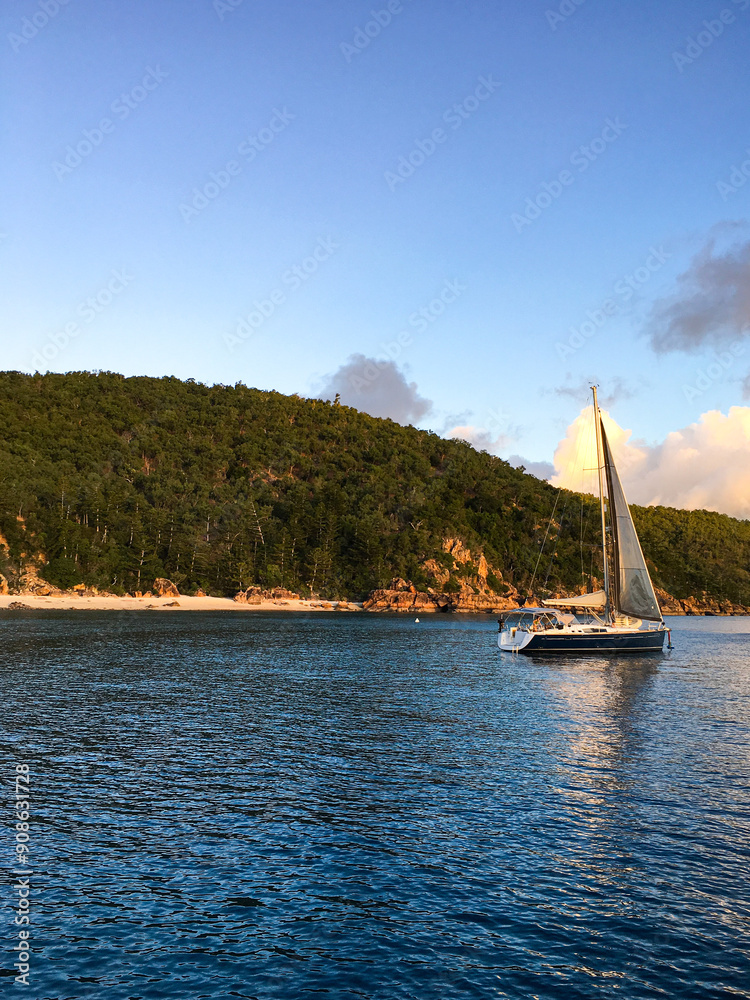 Obraz premium Whitehaven beach, Whitsundays island, Queensland, Australia 