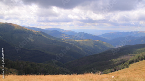 panorama of the mountains